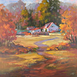 See more paintings by Judie Cain.